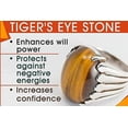 thumbnail image 3 of 16.25 Ratti 15.52 Carat Tiger Eye Stone Premium Gemstone High-Quality Tiger'S Eye Natural Earth Mined Tiger Eye Certified By Lab Tested For Unisex-B0CW9V, 3 of 6