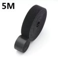 thumbnail image 1 of Protector Cable Storage Self Adhesive Fastener Tape Cable Ties Reusable Double Side Hook Loop Cable Tie Wires Management Straps Black 5M, 1 of 6