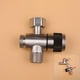 thumbnail image 3 of Válvula de desvío Baoblaze Adaptador de Fregadero de baño Conector en T, 3 of 8