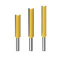 thumbnail image 3 of 12.7mm Adjustable Diameter Woodworking Router Bit with Dual-Edged Straight Tooth Design - Extended 50-76mm Deep Cutting Capacity for Slotting, Carving, and Edge Trimming - Heavy-Duty Construction for, 3 of 5