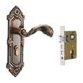 thumbnail image 4 of GROWTH TANK European Style Door Handle Decorative Vintage Door Lock for Kitchen Bathroom Style A, 4 of 9