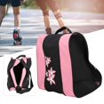 thumbnail image 4 of Roller Skate Bag, Mochila de Nylon de 3 Capas para Patines en línea para niños y Adultos,Rosado Sailing Electrónica, 4 of 5