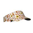 thumbnail image 2 of Daiia Gnomes Autumn Harvest Pattern Sport Sun Visor Hats Visor Cap Adjustable Empty Top Baseball Cap Cotton Ball Caps for Women and Men, 2 of 8