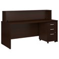 thumbnail image 1 of Bush Business Furniture Series C 72"W Reception Desk with Mobile File Cabinet-Cherry, 1 of 13