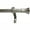 Pewter, variant on Modern Adjustable Buckingham Drapery Rod Shower Curtain Rods 28"-48"/ 48"-84"/ 84"-120"