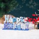 thumbnail image 4 of Mesa De Navidad Letrero De Mesa De Feliz Navidad De Madera Muñeco De Nieve Mesa De Navidad Centros De Mesa Mesa De Navidad Letrero De Alegría Serendint HA042998-02, 4 of 6