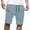 Light Blue, variant on XUNKUSGA Mens Shorts Cotton Elastic Waist Drawstring Casual Shorts With Pockets Fashion Beach Stretch Twill Chino Golf Shorts for Men S-5XL
