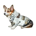 thumbnail image 6 of Uemuo Tractor and Dumper for Winter Dog Hoodie Sweatshirts with Pockets Warm Dog Clothes for Small Dogs Chihuahua-Small, 6 of 8