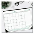 thumbnail image 3 of EcoLogix Monthly Desk Pad Calendar, EcoLogix Artwork, 22 x 17, White/Green Sheets, Black Binding, 12-Month (Jan-Dec): 2026 | Bundle of 5, 3 of 4
