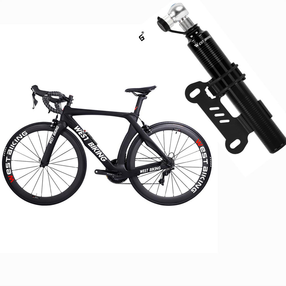 Details about  / High Pressure With Bracket Bicycle Pump Tire Inflator Portable Aluminium Alloy