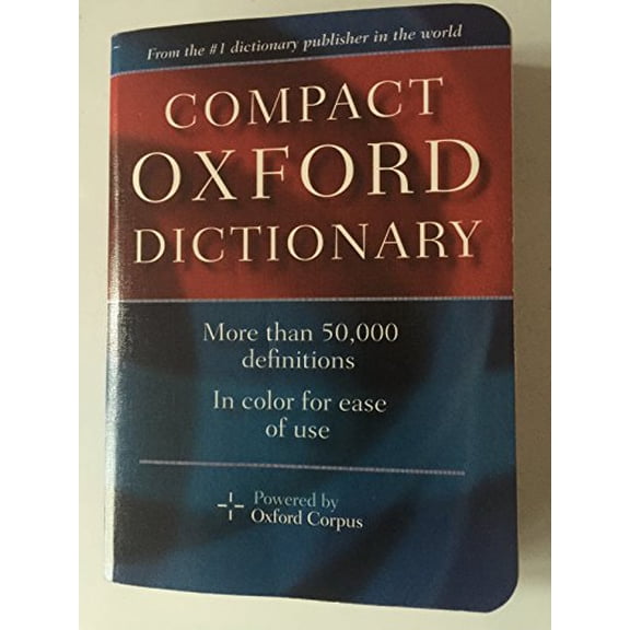Pre-Owned Compact Oxford Dictionary (Paperback) 1411405099 9781411405097