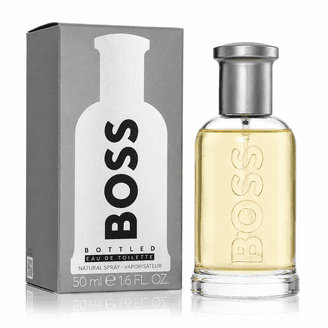 Hugo Boss Man Eau de Toilette Spray, Aromatic Green Fragrance, 5