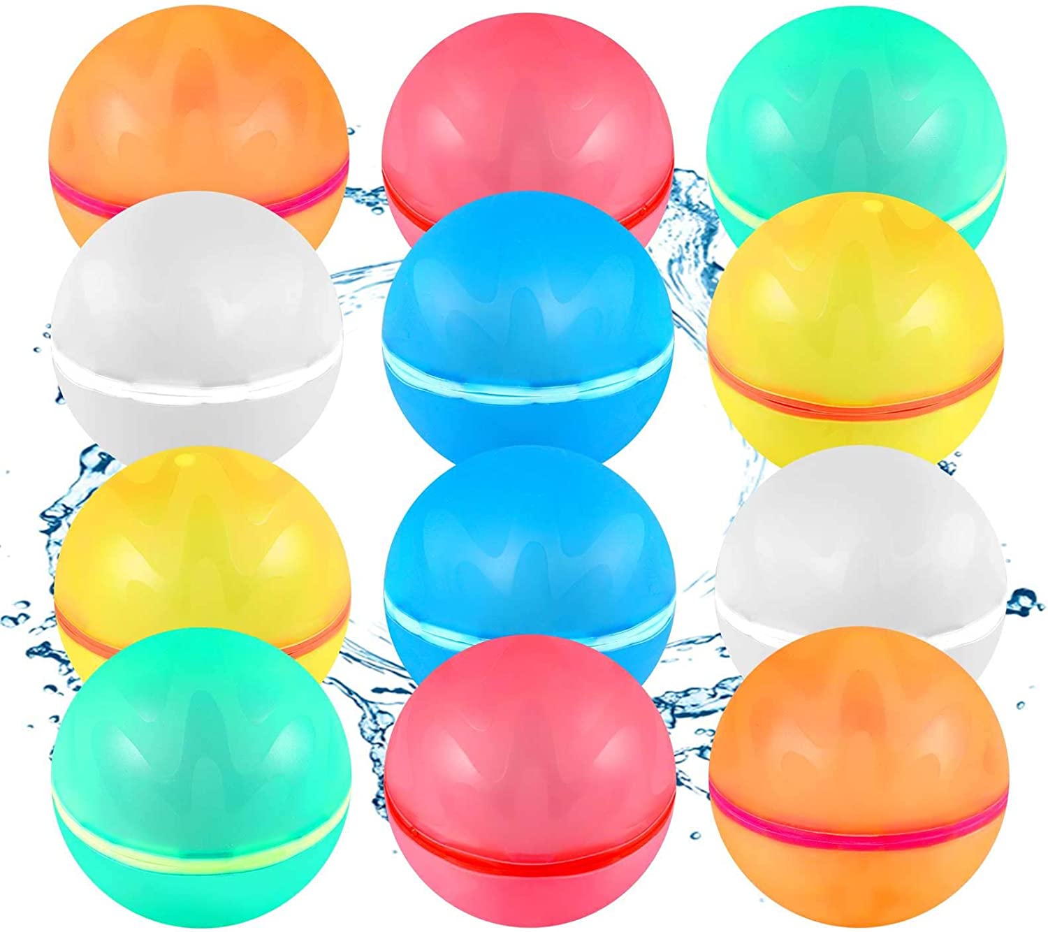 Reusable Water Bomb balloons, Summer Toy Water Toy for Boys and Girls