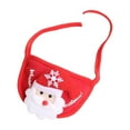 thumbnail image 2 of Cat/Dog Christmas Party Supplies, Cute Christmas Scarf Hat Set Kitten Bandana Small Pet Decorations Outfits, Christmas Saliva Towel, 2 of 5