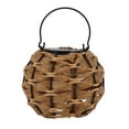 thumbnail image 2 of Solar Lantern, LED Warm Light Rattan Pendant Light Top Solar Charging Panel  For Yard, 2 of 8