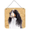 thumbnail image 1 of Springer Spaniel Aluminium Metal Wall or Door Hanging Prints, 1 of 1
