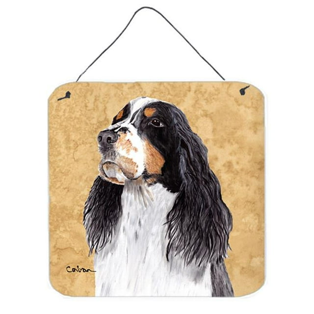 Springer Spaniel Aluminium Metal Wall or Door Hanging Prints