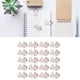 thumbnail image 4 of Clips De Papel Pequeños De 20 Piezas Con Forma De Gato, A Prueba De Herrumbre, Resistentes Y Duraderos, De Metal, Ampliamente Utilizados, Para Notas De Papel, 4 of 7