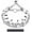 Silver, variant on Dog Prong Collar, Adjustable Dog Training Collar with Quick Release Buckle for Small Medium Large Dogs Black,M/3.0mm (Neck: 16"-18" Weight: 50 lbs)