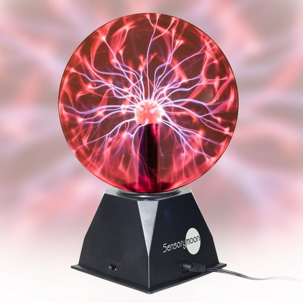 SensoryMoon True 8 Inch Plasma Ball Lightning Lamp Globe Electric