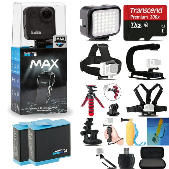 GoPro MAX 360 Action Camera + Extra Battery & Much More! CHDHS-502