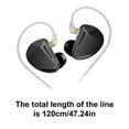thumbnail image 5 of Zeiwohndc in-Ear Earbud HiFi Dynamic Headphones for Recording Artists Performers, 5 of 10
