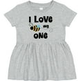 thumbnail image 3 of Inktastic 1st Birthday Bee Girls Baby Dress, 3 of 5