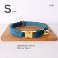 thumbnail image 1 of Green Velvet Bow Collar-S, 1 of 6