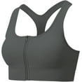 thumbnail image 4 of IROINNID Racerback Bras for Women Sports Bras Sports Yoga Bra Beautiful Back Sports Underwear Wearing Fitness Yoga Clothes,Dark Gray, 4 of 4