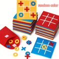 thumbnail image 1 of 12pcs Mini Tic Tac Toe Board Game Toy - Party Supplies Party Favors for Kids and Family - Fun Indoor Game Night Activity, Birthday, Christmas, Halloween, Thanksgiving Day Gift Ideas for All Ages, 1 of 5