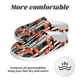 thumbnail image 6 of Lsque Cool Flamingo Pattern Womens Comfort Cotton on Scuff With Memory Foam and Anti-skid Sole Slipper-40/41, 6 of 7