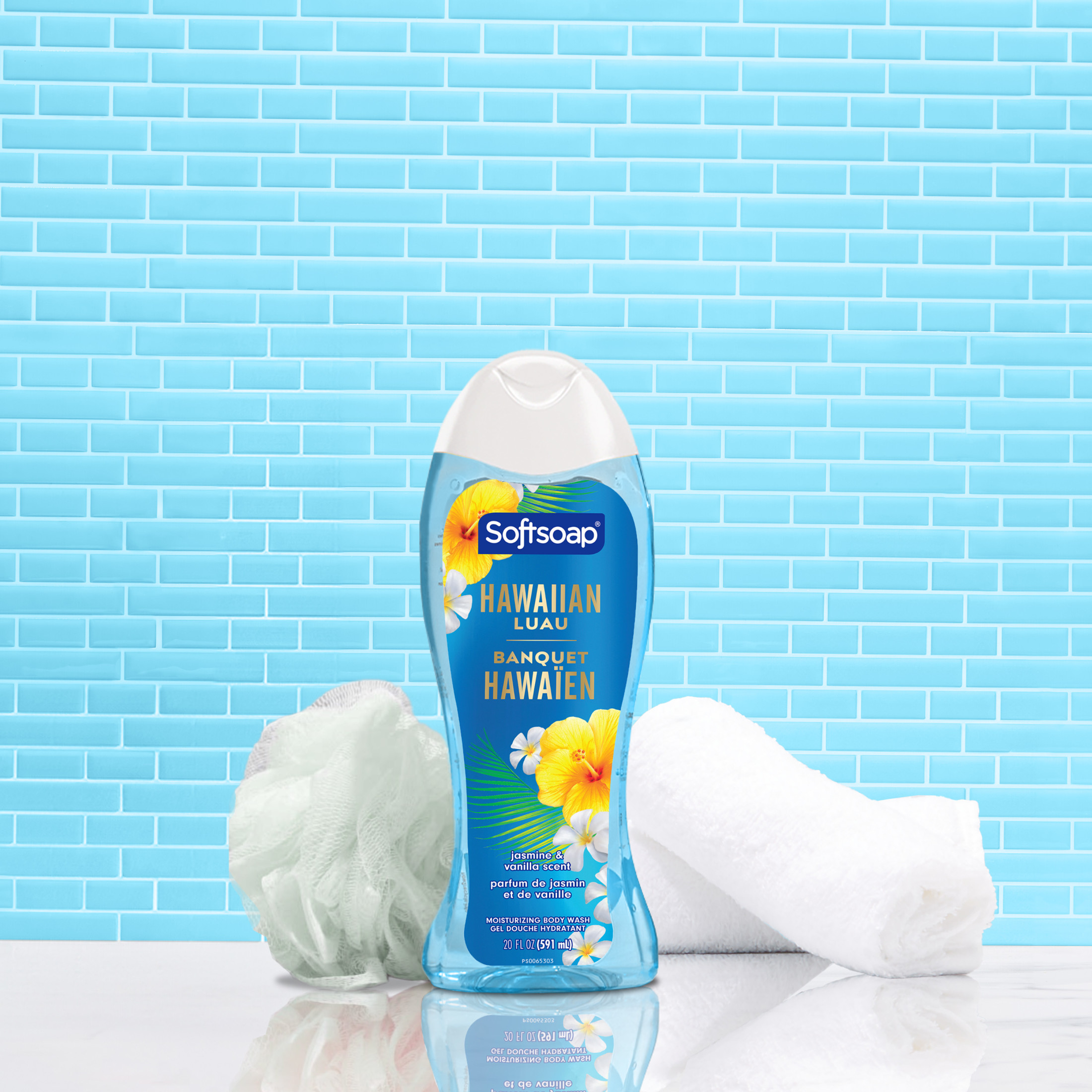 Softsoap Hawaiian Luau Moisturizing Body Wash, pH Balanced