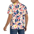thumbnail image 5 of Haiem Hip Hop Hipster Baseball Jersey Button Down Shirts Sports Uniforms Men Women Jersey(Abstract Leopard Print,X-Large), 5 of 9