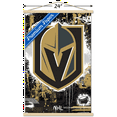 thumbnail image 3 of NHL Vegas Golden Knights - Maximalist Logo 23 Wall Poster with Magnetic Frame, 22.375" x 34", 3 of 5