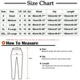 thumbnail image 3 of Cmfcve Women's Casual Pants & Capris Solid Color High Waist Straight Pants Casual Pocket Button Drawstring Sweatpants, 3 of 6