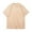 Beige Short Sleeve for Men a, variant on Men's Short Sleeve Oversized Tee Crew Neck Pull-On Design Soft Fabric Breathable Casual Daily Top Black L
