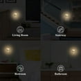 thumbnail image 5 of Yayeee LED Night Lights with Motion Detectors Auto Dusk to Dawn Light Sensors, 2 Pack, Green Forest, 5 of 7