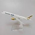 thumbnail image 3 of 1/400 Scale Simulation Airbus GULF B787 Plane Model Metal Airplane Model with Display Stand, 3 of 11