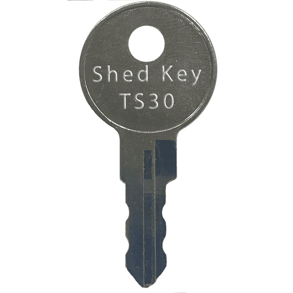 Outdoor Shed TS30 Replacement Key