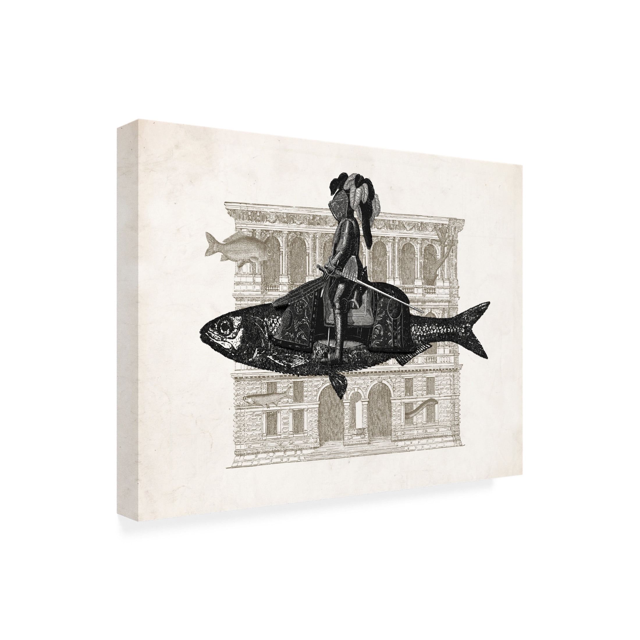 Trademark Fine Art Florent Bodart Impromptu N1 Canvas Wall Art