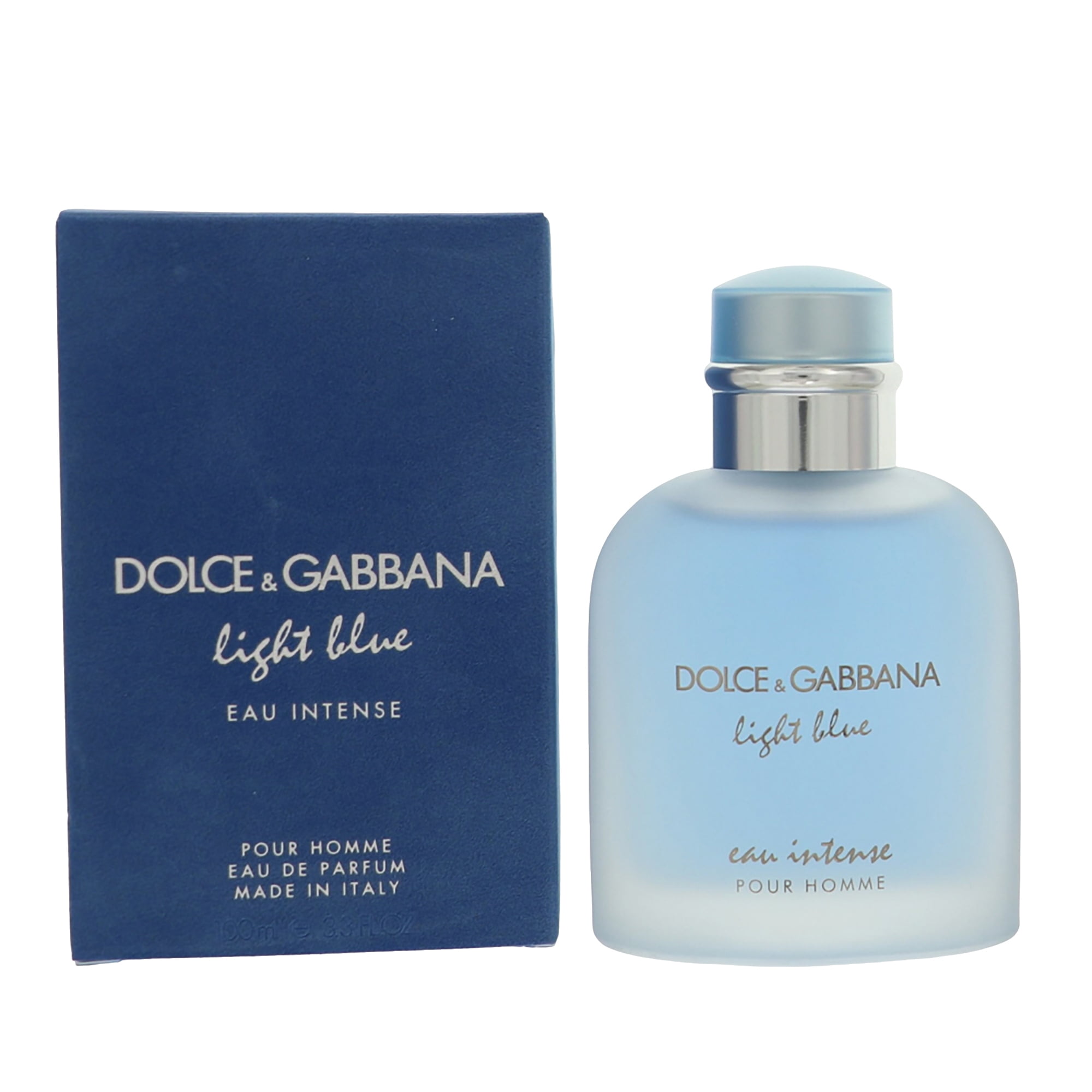DOLCE & GABBANA Light Blue intense 男性用香水 Dolce and Gabbana Men's Light Blue Eau Intense Perfume, EDP