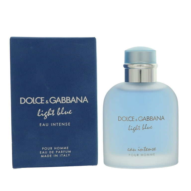 クリスマスファッション Dolce EDP Perfume, Intense Eau Blue Light Men's Gabbana and 香水(男性用)
