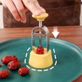 thumbnail image 3 of Yesbay Red Date Pit Remover Stainless Steel Press-Type Date Pitter Tool Reusable Date Core Remover Bakery, 3 of 8