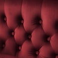 thumbnail image 4 of Armchair Accent Chair, Velvet, Red, Modern Contemporary Urban Design, Living Lounge Room Hotel Lobby Hospitality, 4 of 8