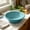 Blue, variant on Durable Multipurpose Plastic Wash Basin, Sturdy Round Tub for Kitchen Bathroom Dorm Laundry Vegetable Washing, Beige