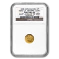 thumbnail image 1 of 1898 Indian Octagonal One Pinch Alaska Gold MS-65 NGC, 1 of 3