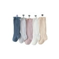 thumbnail image 5 of Blotona Baby Long Socks Monochrome Wooden Ear Side Hole Style Warm Stockings, 5 of 8