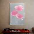 thumbnail image 3 of 1pc Pink Watercolor Flower Canvas Wall Art, framed Decor room hanging Wall Picture Decor for Home Gifts, living room, bathroom, bedroom, kitchen wall art decor canvas wall art, 3 of 8