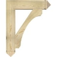 thumbnail image 3 of Ekena Millwork 6"W x 30"D x 38"H Legacy Arts & Crafts Rough Sawn Bracket, Douglas Fir, 3 of 4