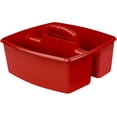 thumbnail image 3 of Storex 2-Compartment Supply Caddy, Assorted Colors, 6-Pack, 3 of 9